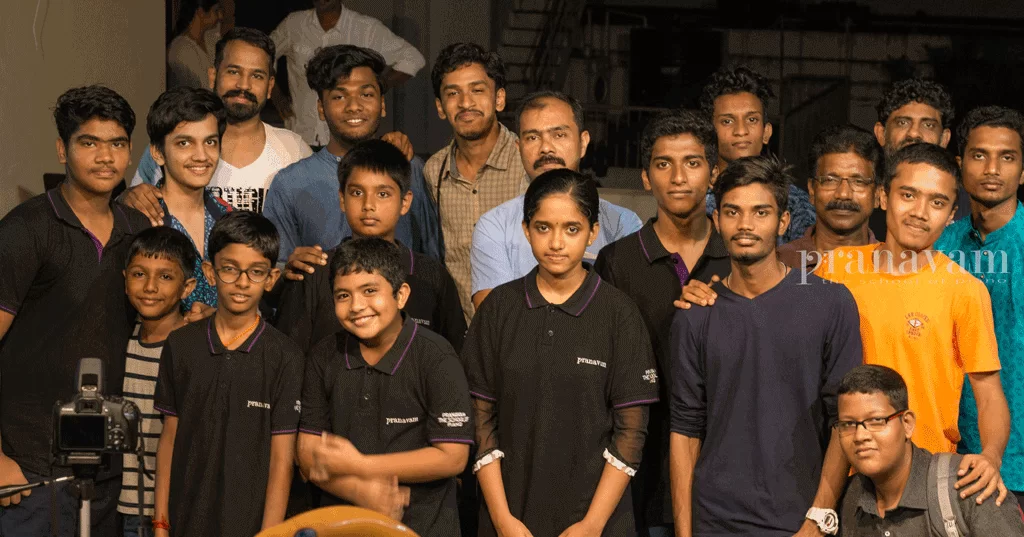 Pranavam students group photo
