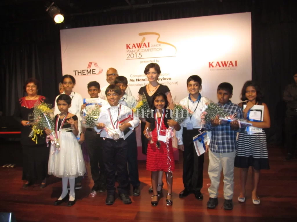 KAWAI Junior Piano Competition Bangalore 2015